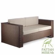 Диваны из ротанга недорого, Диван Хай-тек